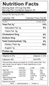 Rorie's Grain Free Flour Blend - Kosher for Passover All Purpose Baking Mix (2lb Pack of 4) - Perfect for Gluten-Free Cookies, Cakes & Passover Recipes