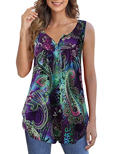 Paisley-sleeveless