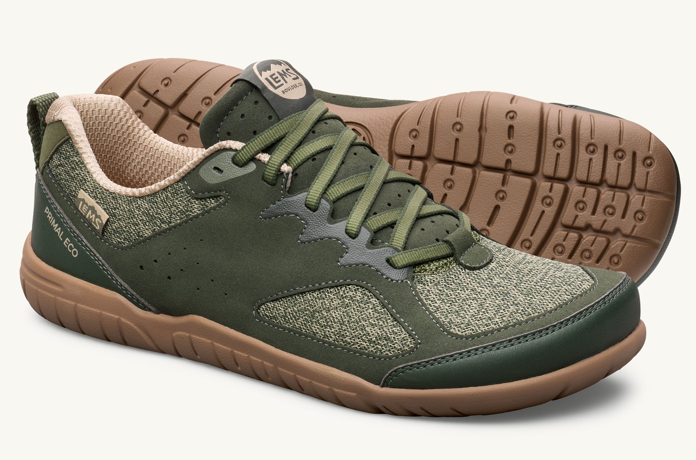 Men's Primal Eco-Friendly Outdoor Hiking Shoes - Lightweight Waterproof Trail Running Sneakers for Men | Perfect for Camping, Backpacking & Mountain Adventures