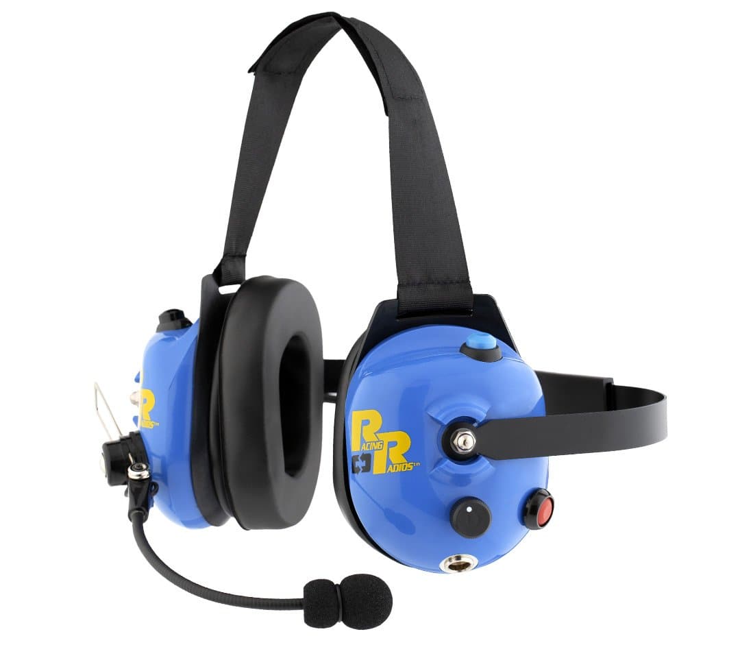 Racing Radios 4P Intercom System - 4-Person Off-Road Communication Headset for Motorsports, Racing & Adventure | Perfect for Rally, Biking & Team Coordination