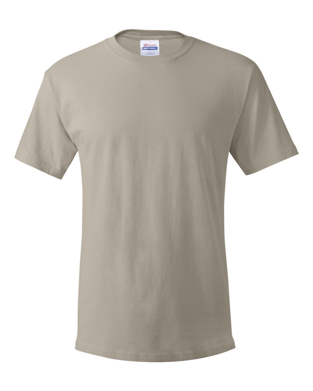 Hanes Men's Comfortsoft 6 Pack Cotton Crew Neck T-Shirts - Soft Breathable Tees for Everyday Wear - Sand Color - Size Medium - Perfect for Casual Outfits, Gym & Lounge