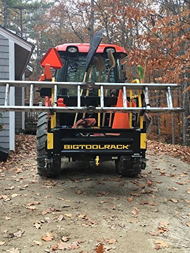 Log Carrier Attachment for Tractors - Heavy Duty Yard Rack with 2 Hooks | Easy to Use Tractor Accessory for Firewood & Landscaping | Perfect for Farm, Ranch & Outdoor Work