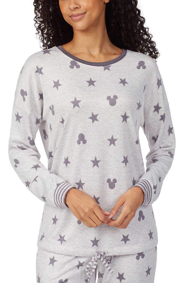 Disney Women's 2-Piece Cozy Pajama Set - Soft Sleepwear for Women & Girls - Perfect for Lounge, Sleep & Movie Nights