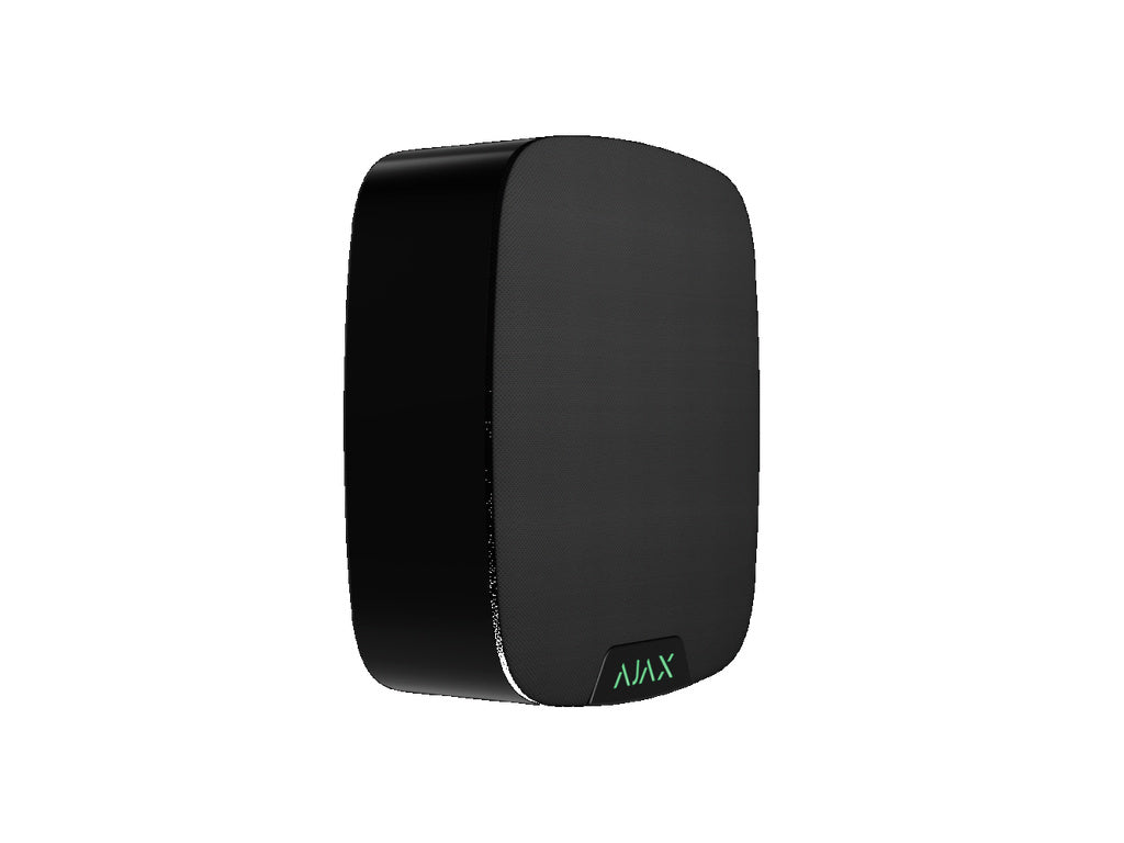 Wireless Speakerphone Black - Hands-Free Voice Module for Alarm Verification, Ideal for Home Security & Office Communication