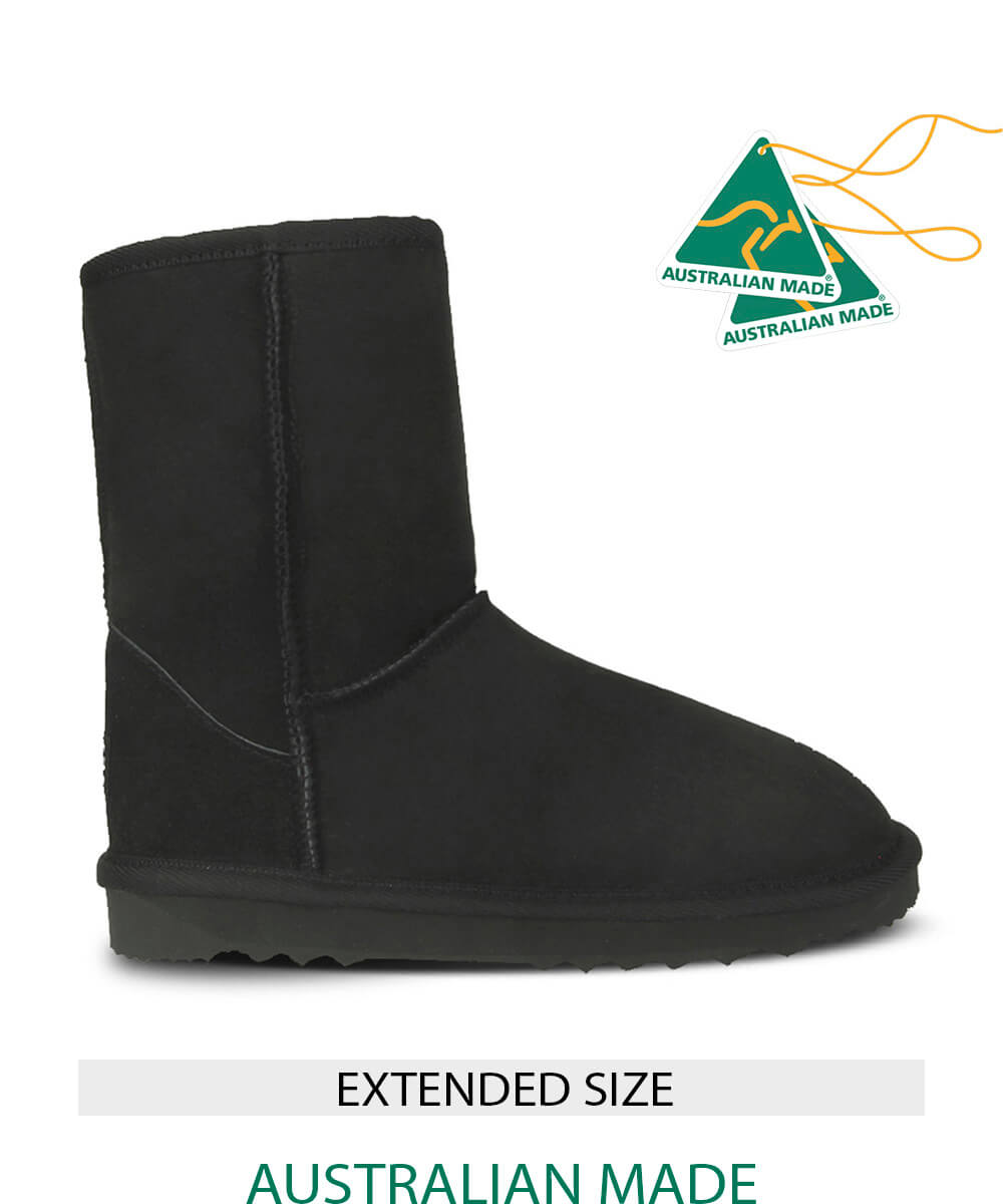 Premium UGG Classic Short Boots for Men – Big & Tall Sizes – Warm Winter Boots for Snow, Outdoor & Casual Wear