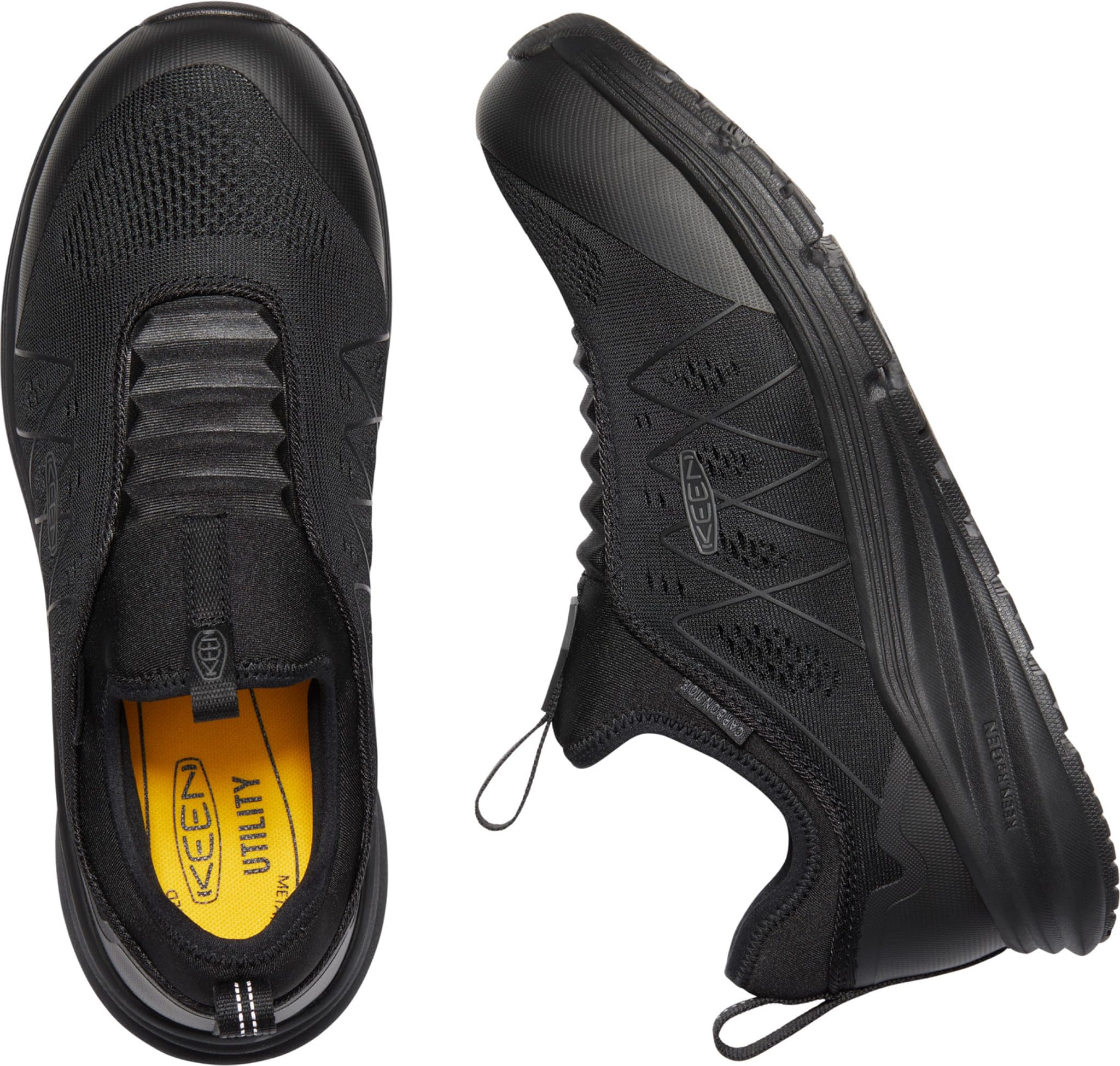 KEEN Utility Men's CSA Vista Energy Shift Low Composite Toe Slip-On Work Shoes - Lightweight & Comfortable Industrial Sneakers for Construction, Warehouse & Outdoor Work