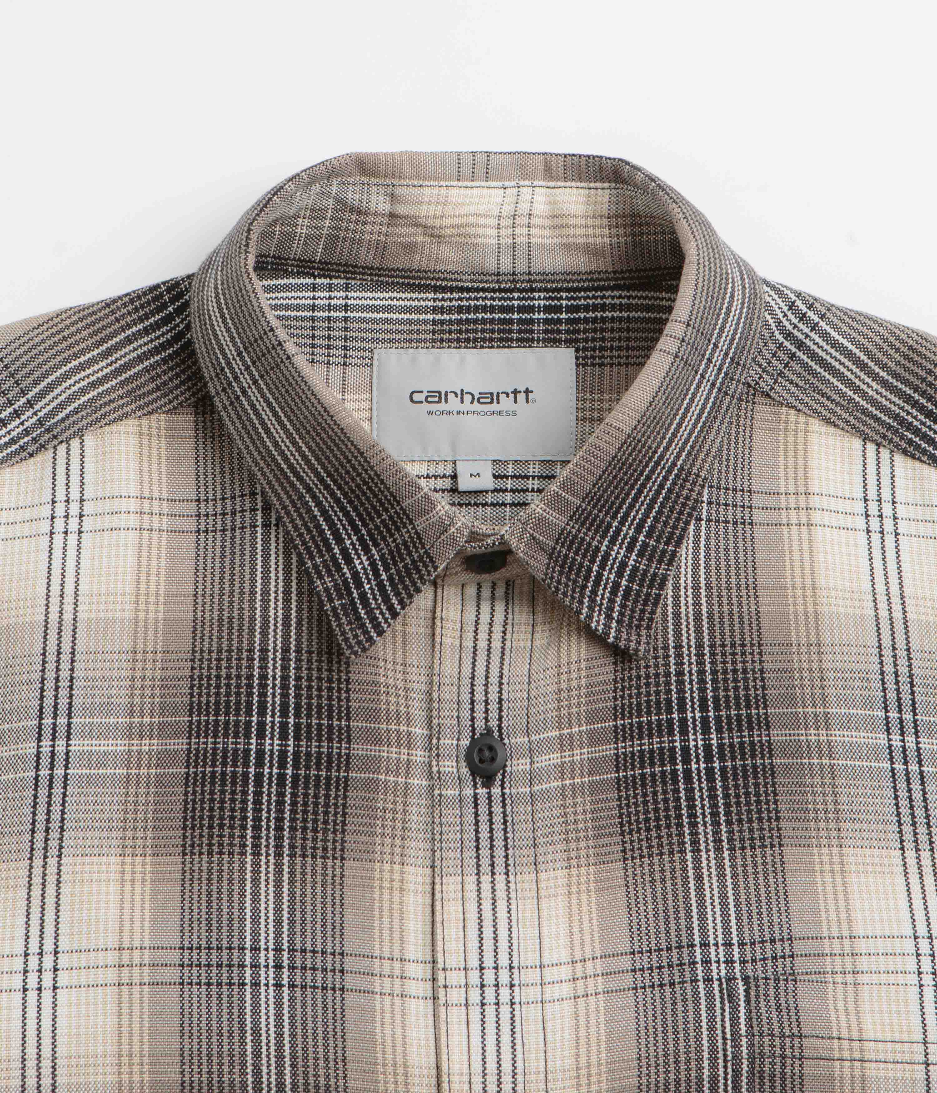 Carhartt Blanton Shirt - Classic Plaid Flannel Work Shirt for Men | Durable Cotton Fabric | Yosemite Check Pattern | Perfect for Outdoor Work, Camping & Casual Wear