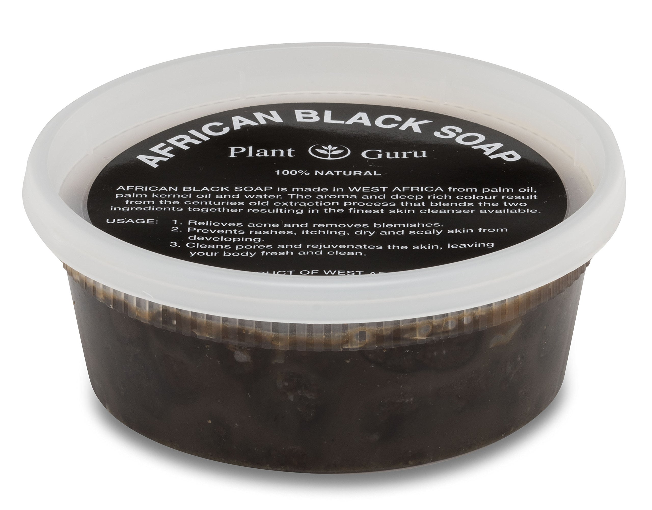 **100% Pure African Black Soap Paste - 8 oz Raw Natural from Ghana | Acne, Eczema & Psoriasis Treatment | Fights Dry Skin, Scars & Dark Spots | Face & Body Wash for Pimples & Blackheads | Ideal for Sensitive Skin & Daily Skincare Routine**