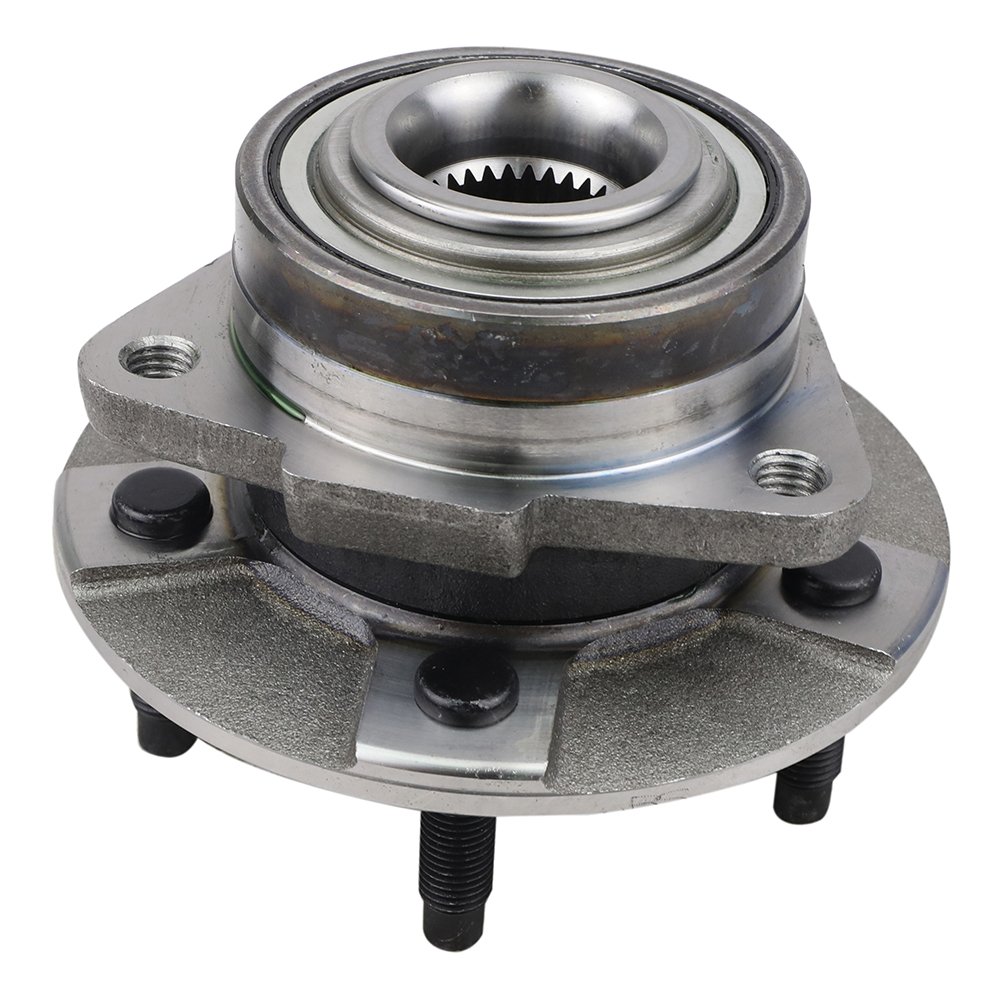 2-Pack Front Wheel Hub Bearing Assembly Compatible with 2002-2007 Saturn Vue, 2006 Pontiac Torrent & 2005 Chevy Equinox (Non-ABS) - Durable Replacement for Smooth Ride & Enhanced Safety - Perfect for City Commuting & Highway Driving