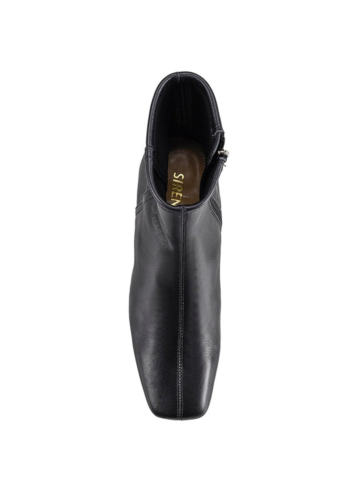 Juan II Black Stretch Leather Sock Boots - Stylish & Comfortable Women's Ankle Boots for Work, Party & Everyday Wear