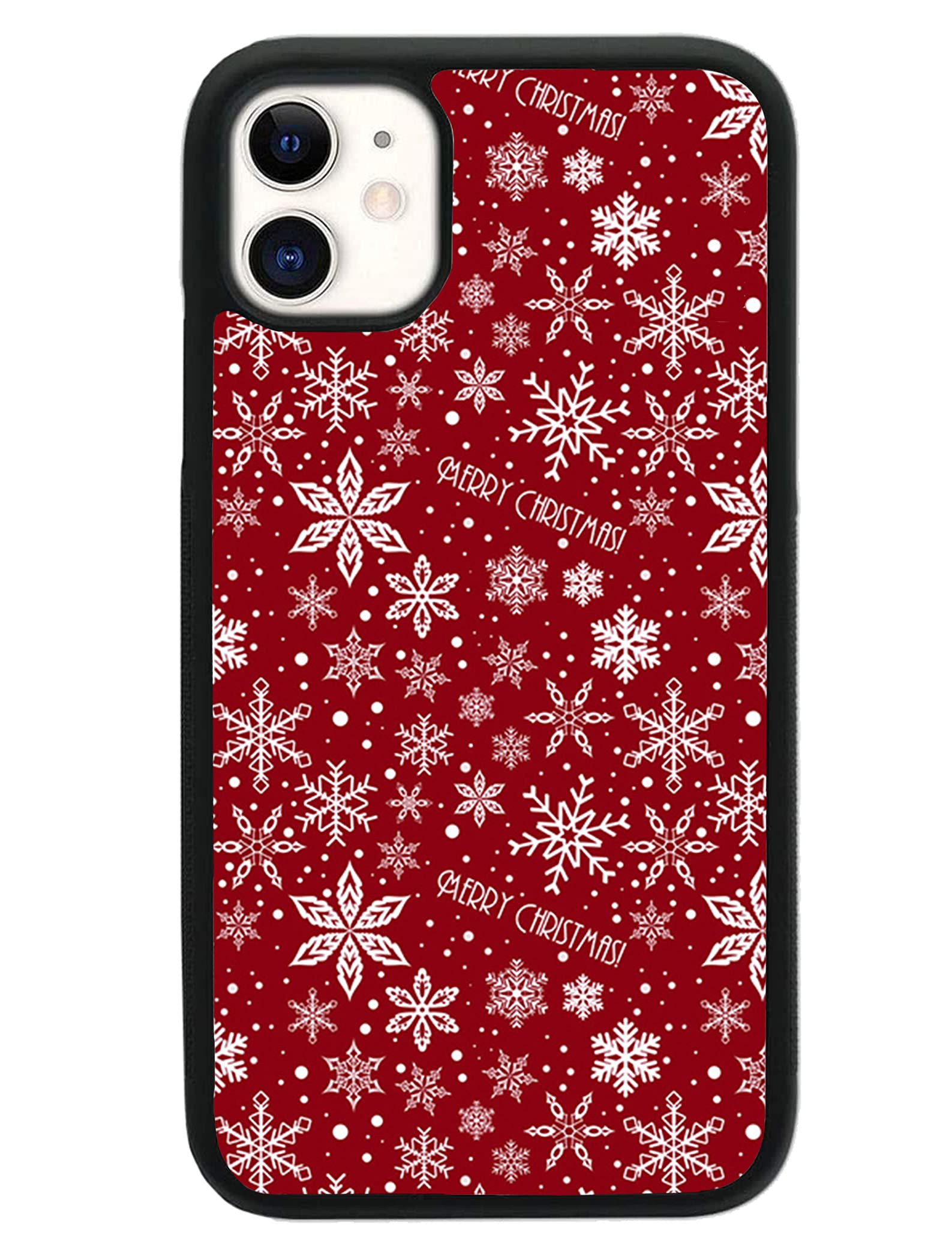 Christmas Holiday Pattern Shockproof TPU Case for iPhone 11 - Protective Phone Cover with Anti-Slip Grip for Daily Use, Travel & Gift Giving