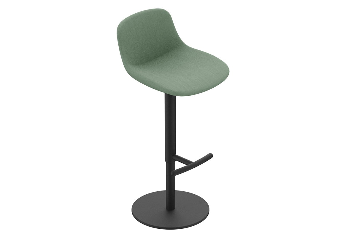 Adjustable Pneumatic Stool - Ergonomic Office Chair with Height Adjustment for Home & Office Workspace - Perfect for Desks, Workstations & Gaming Setups