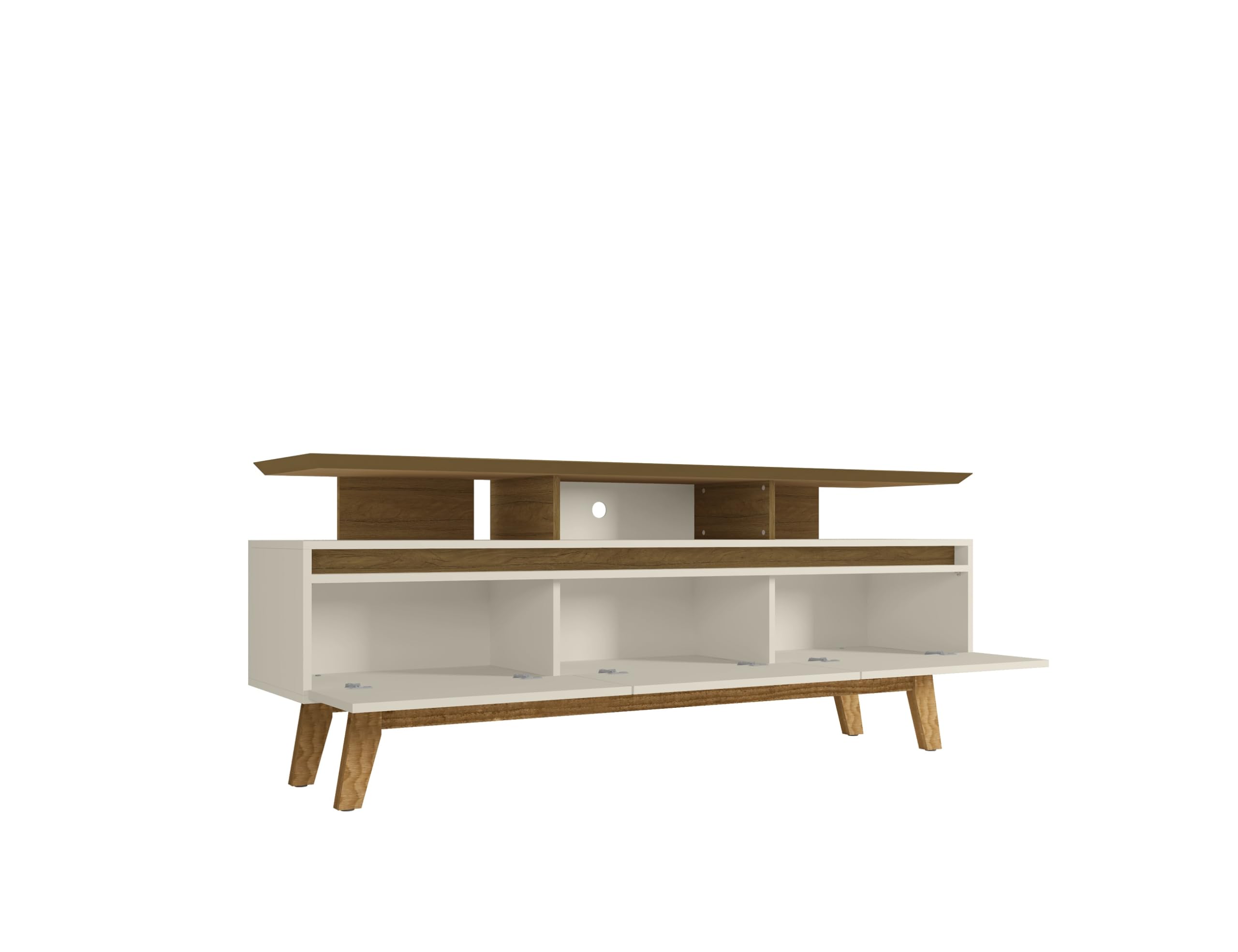 Mid Century Modern TV Stand with Storage - 71