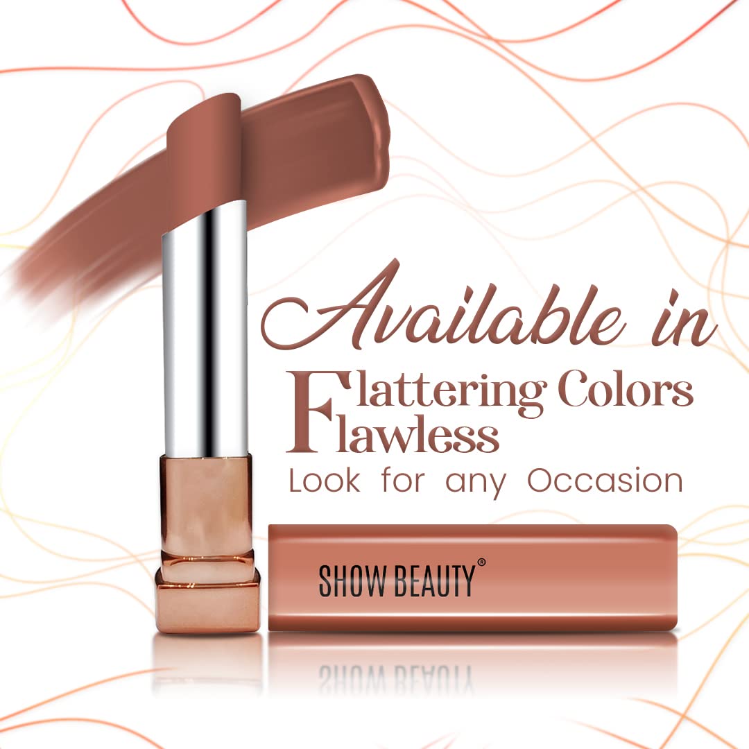 Waterproof Matte Lipstick - Long Lasting & Hydrating for Women - Party & Daily Wear