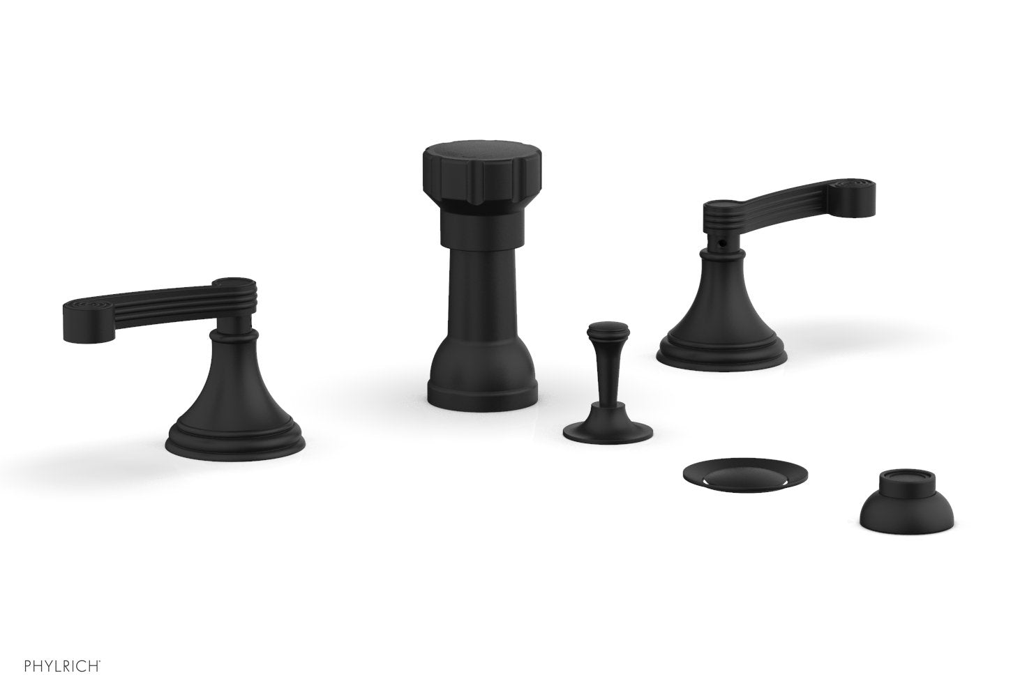3RING Four Hole Bidet Set D4206 - Modern Bidet Sprayer Kit for Toilet with 4 Adjustable Nozzles, Easy Installation & Hygienic Cleaning (Perfect for Bathroom, RV, Travel & Home Use)