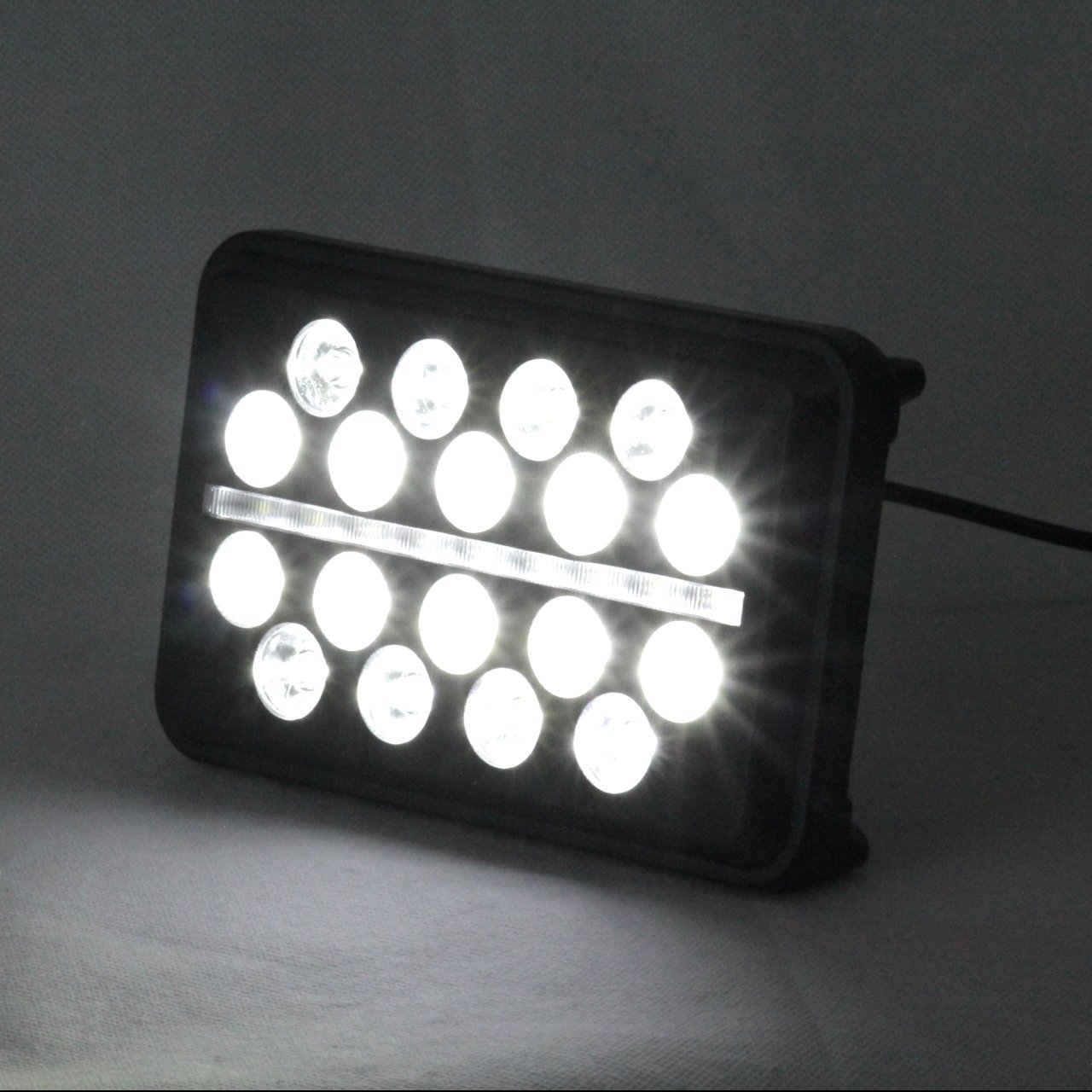 Eagle Lights 4x6 LED Slim Line Multi-LED Projection Headlights - High Performance Off-Road Lighting for Trucks, Jeeps & ATVs