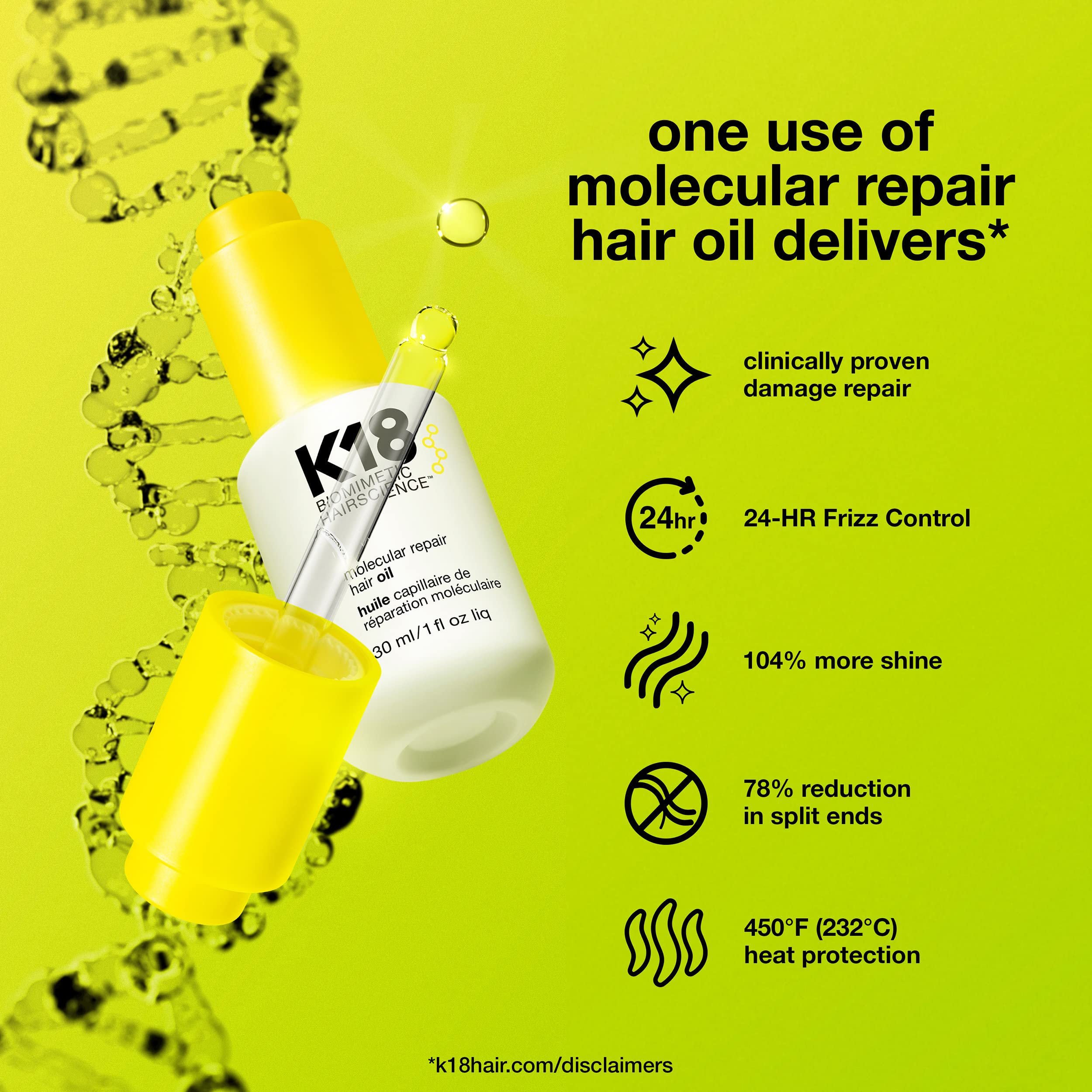 K18 Repair Bundle - Leave-In Repair Hair Mask, 4-Minute Speed Treatment (50ml) & Weightless Strengthening Hair Oil (30ml) | Damaged Hair Treatment for Dry, Brittle Hair | At-Home Salon Quality Hair Care for Women & Men