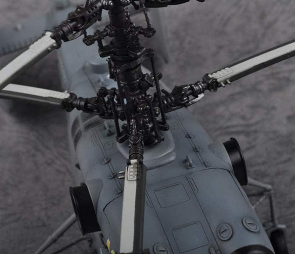 1/72 Scale Russian Air Force MI-24 Helicopter Die Cast Model - CMO Military Fighter Alloy Collectible for Adults, Perfect for Home Office Decor & Aviation Enthusiast Gifts