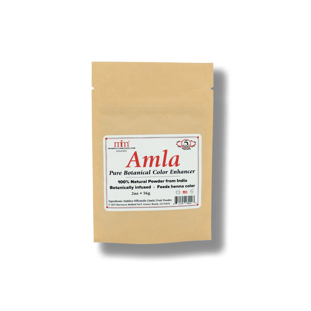 Morrocco Method Amla Powder - 100% Natural Organic Hair Growth Treatment for Stronger, Healthier Hair | Perfect for DIY Hair Masks & Scalp Care