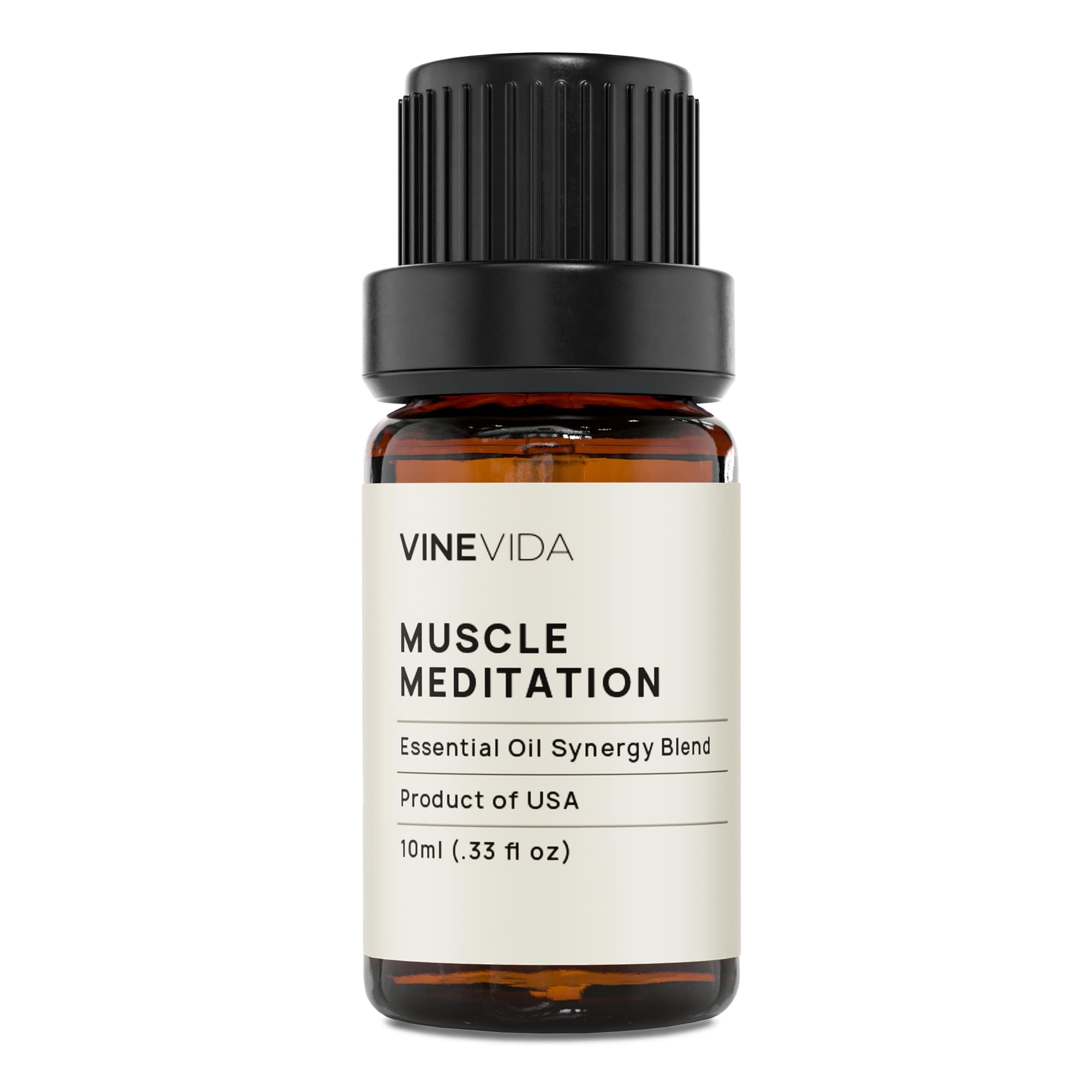 Muscle Meditation Synergy Blend Essential Oil - Relaxation & Recovery Aromatherapy for Stress Relief, Yoga, Massage & Sleep Aid