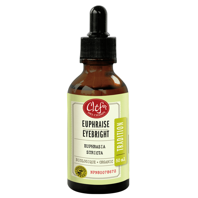 Clef des Champs Eyebright Herbal Drops 50ml | Natural Eye Relief & Vision Support | Perfect for Dry Eyes & Allergies
