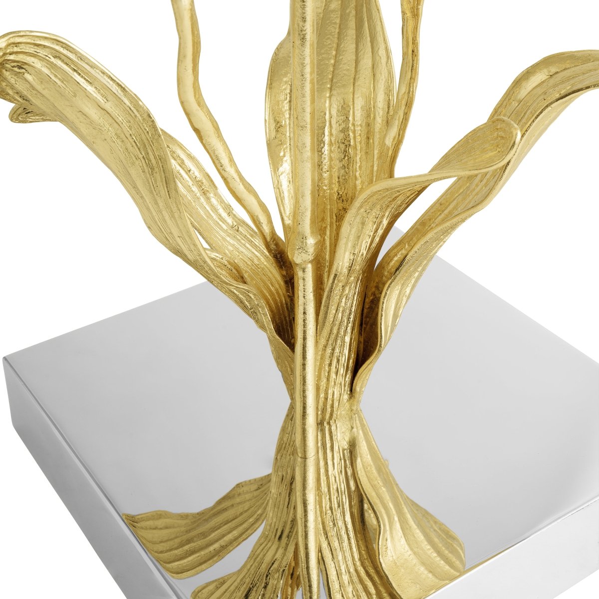 Exquisite Handcrafted Orchid Sculpture - Elegant Home Decor for Living Room, Office & Wedding Centerpiece