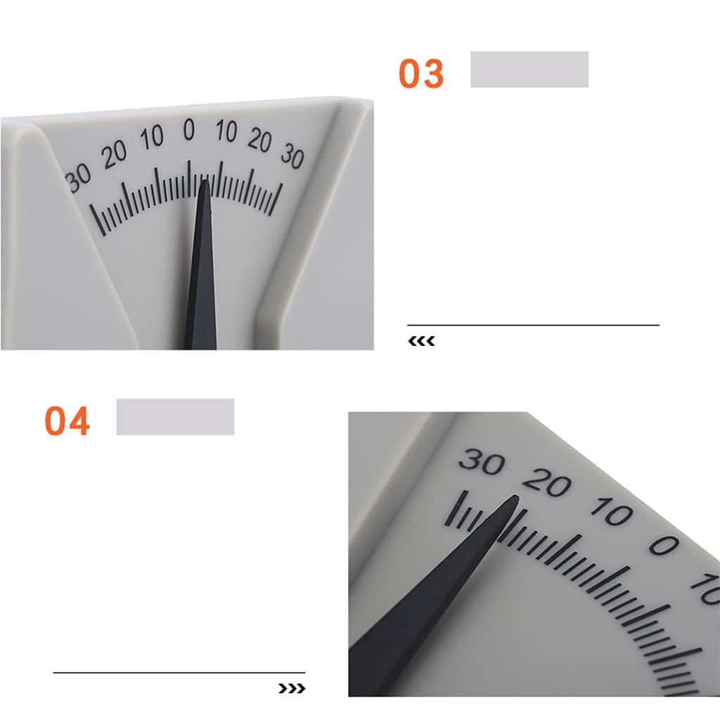 Professional Optical Angle Inclinometer & Pantoscopic Angle Gauge - Eyeglass Frame Measuring Ruler for Jewelry Repair and Lens Fitting - Perfect for Opticians, Watchmakers, and Jewelers
