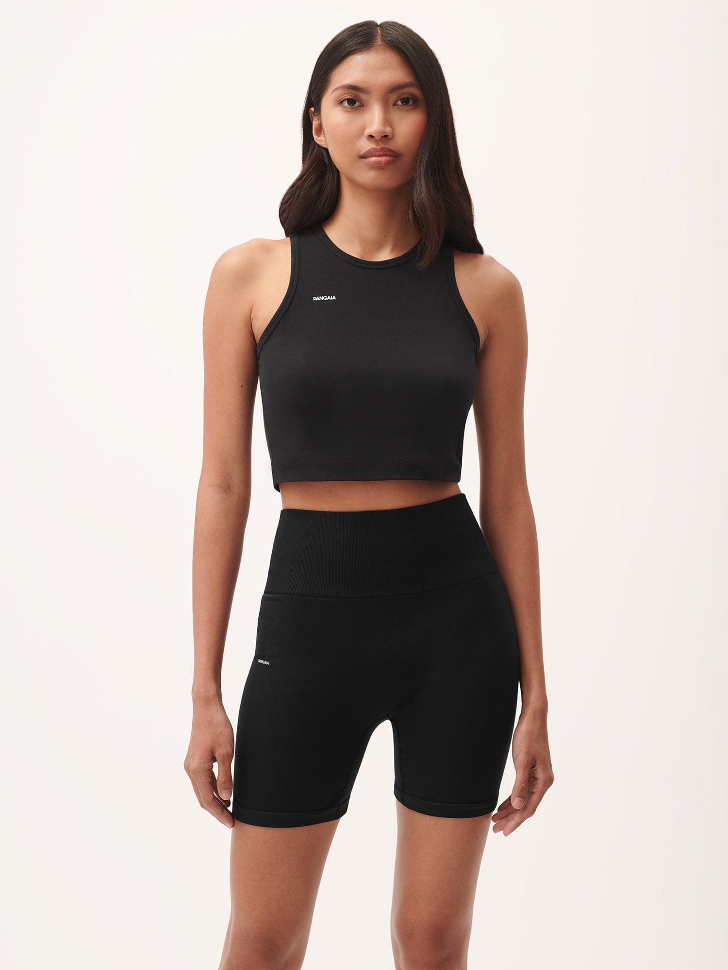 Women's 365 Cotton Stretch Tank Top - Soft Breathable Casual Sleeveless Shirt for Everyday Wear - Black | Perfect for Yoga, Gym, Lounge & Summer Outfits