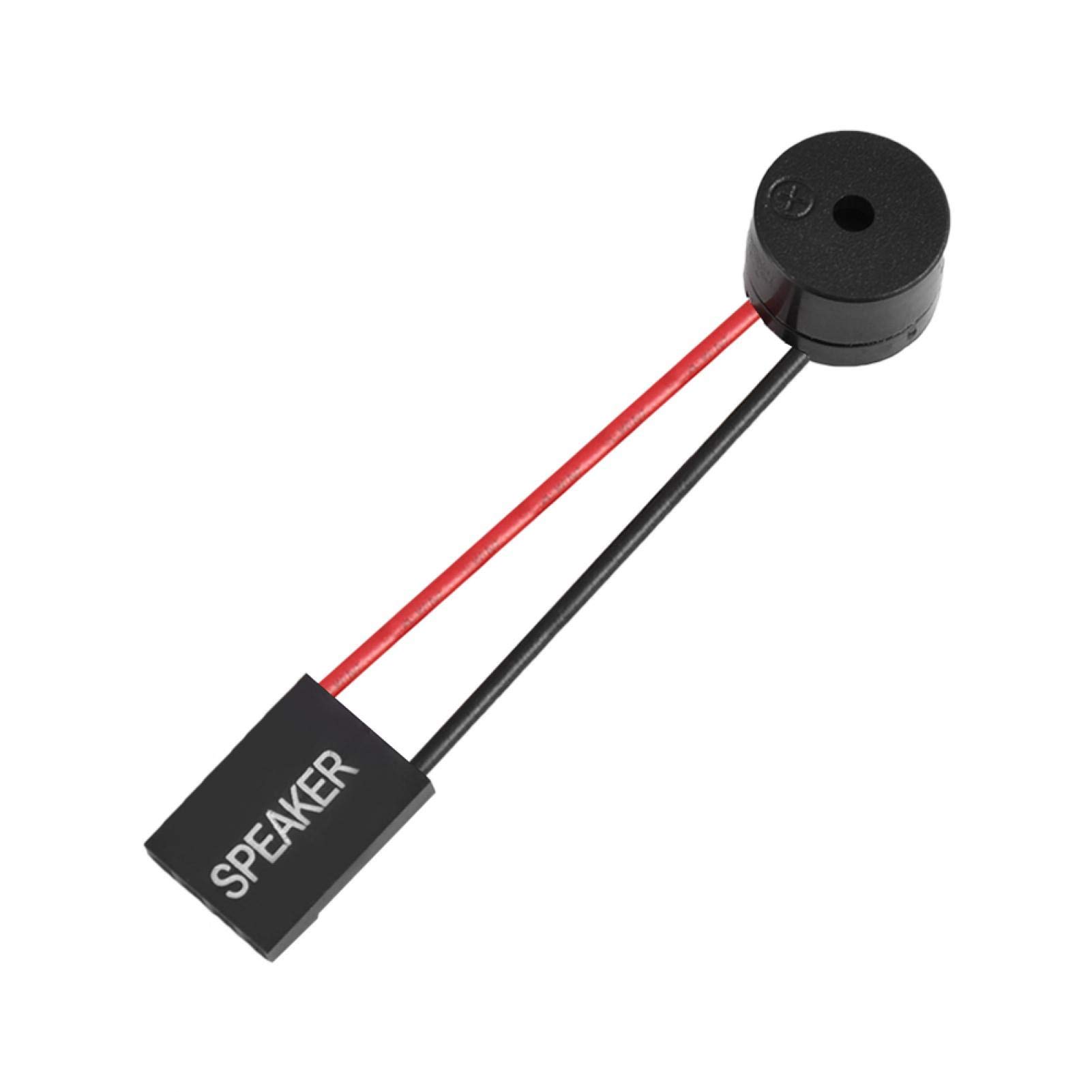 10pcs PC Motherboard Speakers - Computer Mainboard Buzzer Beep Speaker Connector Plug for DIY PC Builds & Troubleshooting