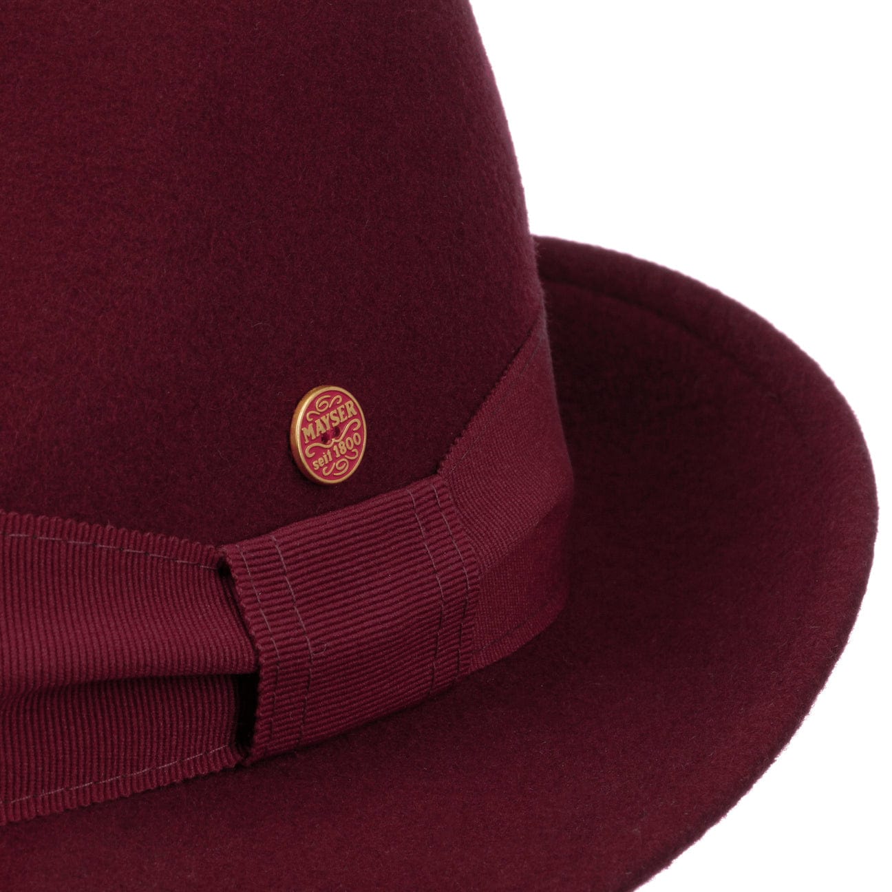 Stylish Mayser Manuel Fedora Hat for Men - Classic Wool Felt Dress Hat for Casual & Formal Occasions - Perfect for Weddings, Parties & Everyday Wear