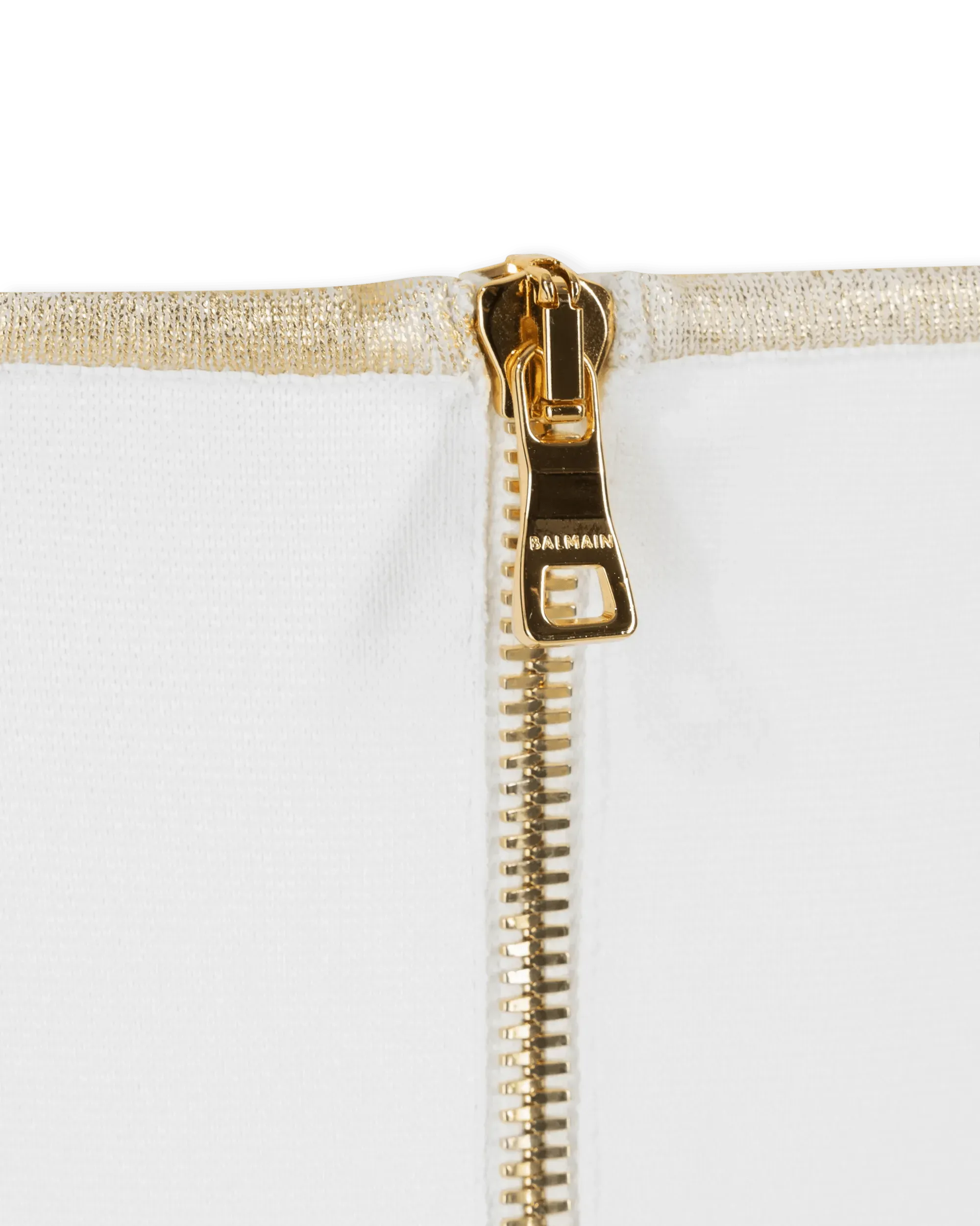 Elegant Gold Trim Halter Neck Knit Mini Dress for Women | Summer Party, Date Night & Beach Outfit