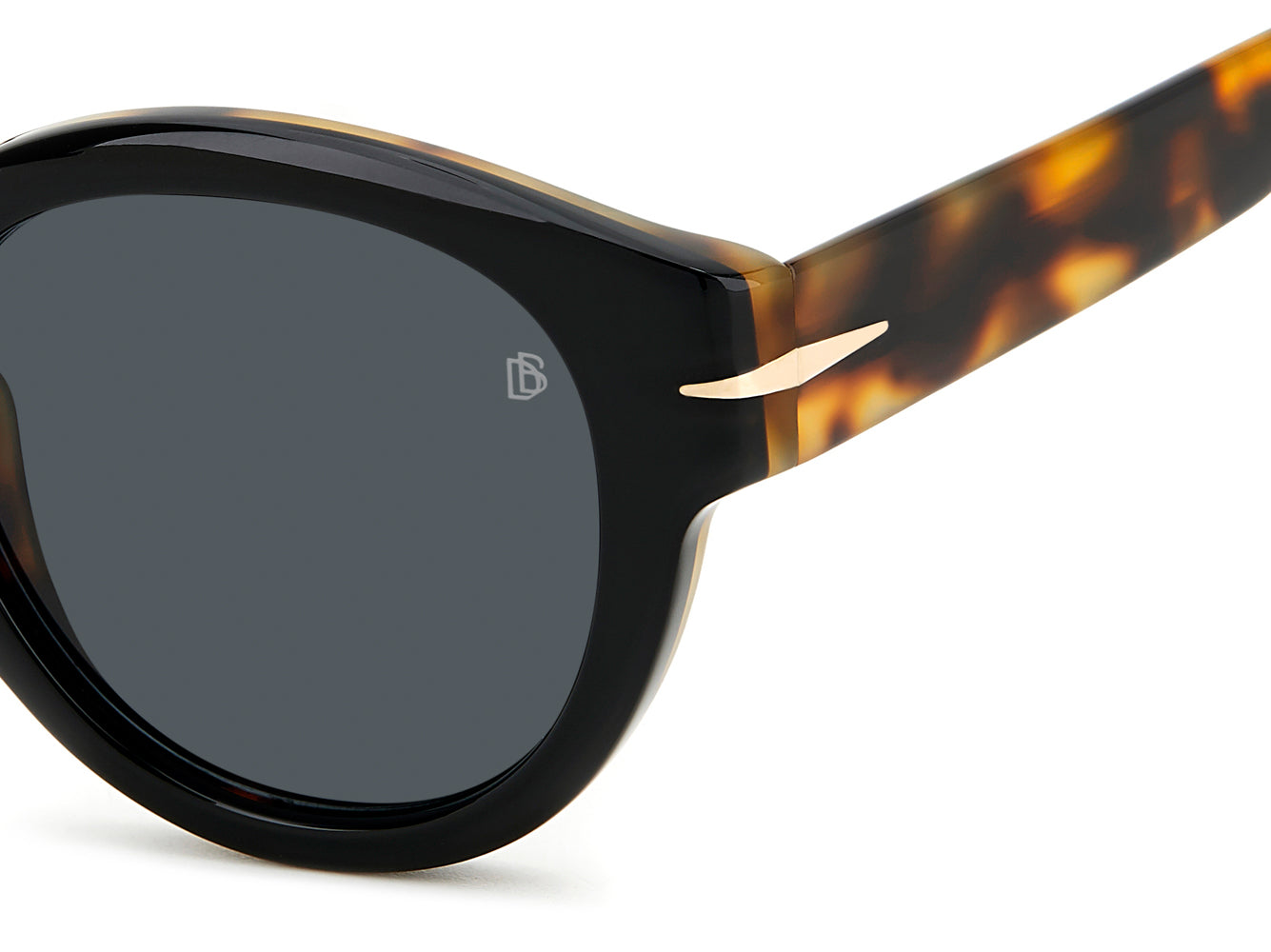 David Beckham DB7110/S Sunglasses - Polarized Aviator Style for Men & Women - UV Protection for Outdoor Sports & Driving