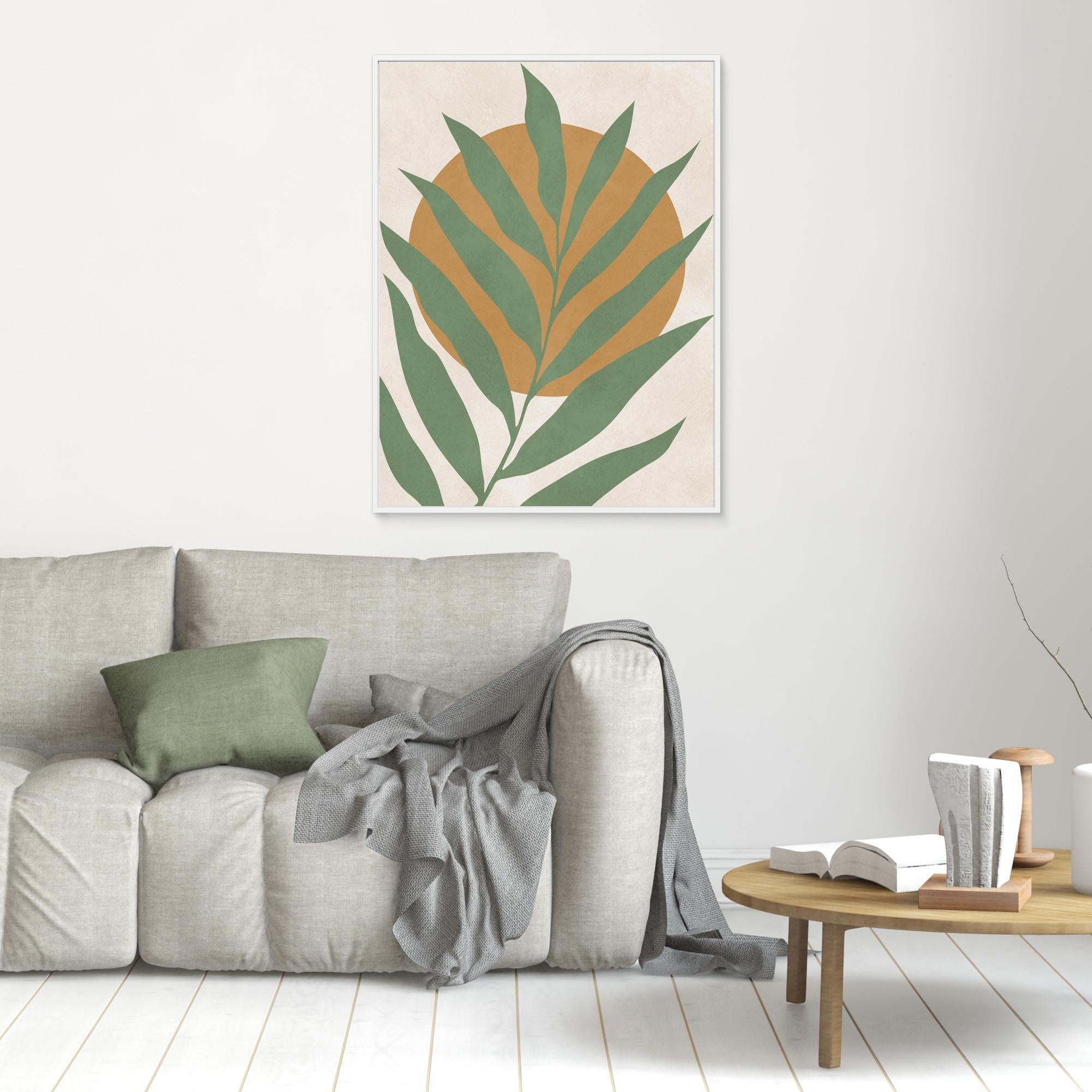 Floral and Tropical Canvas Print by Vitor Costa - Stunning Wall Art for Living Room, Bedroom & Office Decor