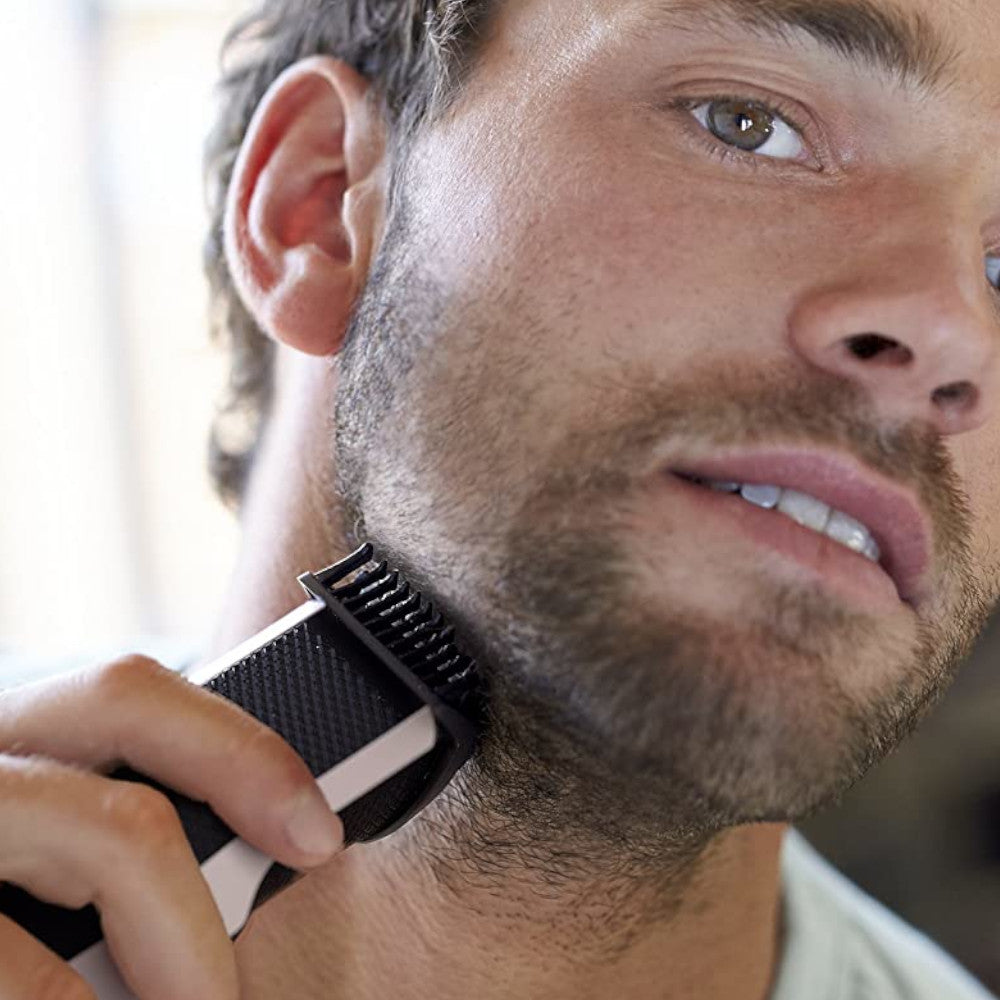 PHILIPS 3000 Series Beard Trimmer BT3206 - Professional Grooming Kit for Men | Refurbished with Home Essentials Warranty | Perfect for Travel, Home & Salon Use