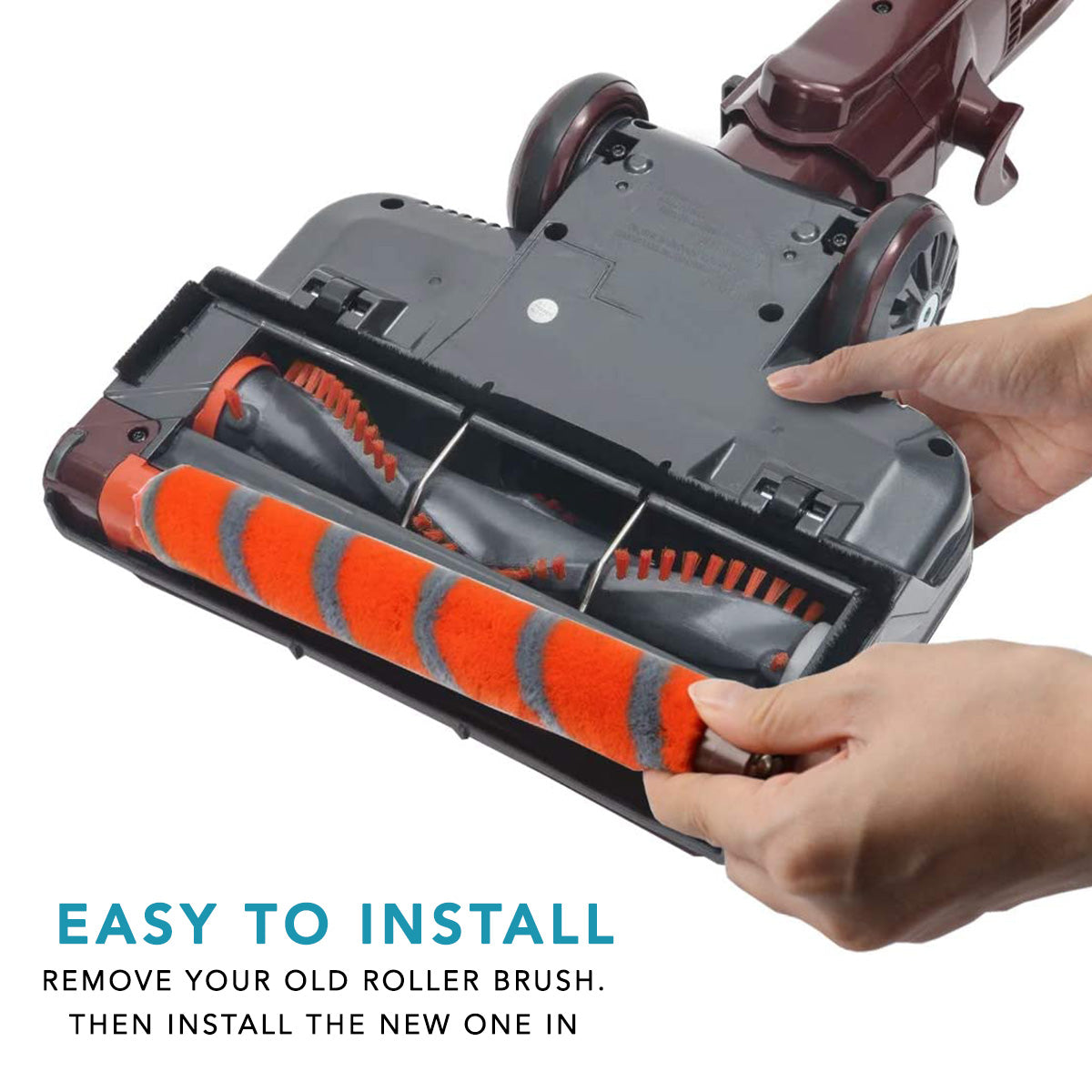 MaximalPower Replacement Roller Brush Compatible with Shark NV800 NV800W NV801 NV803 NV801Q NV803 UV810 HV380 HV381 HV382 HV383 HV384 HV384Q DuoClean Vacuum Cleaners - Perfect for Pet Hair, Hard Floors & Carpet Cleaning