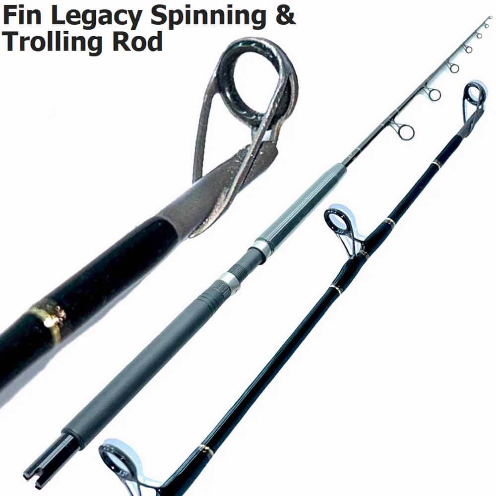 Blackfin Rods Fin 141 7Ft 8-15Lb Spinning Fishing Rod - Lightweight & Sensitive for Freshwater & Saltwater Angling