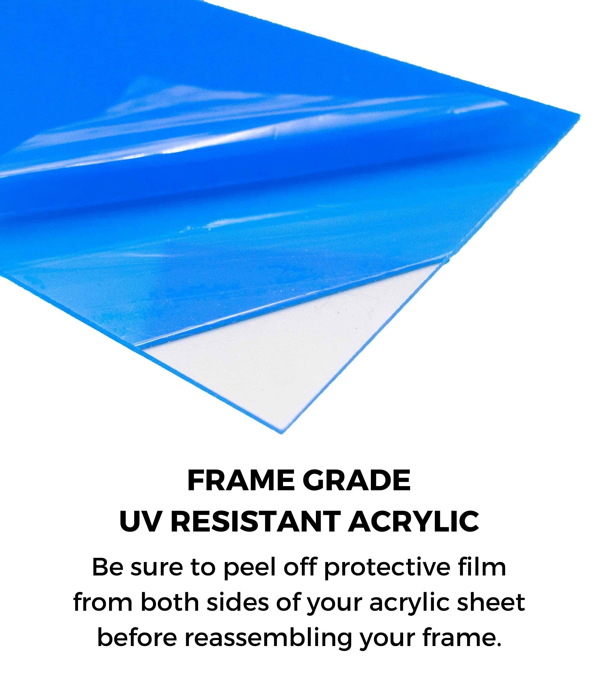 Rustic PETG Sheets 8x10 Clear for Home Decor