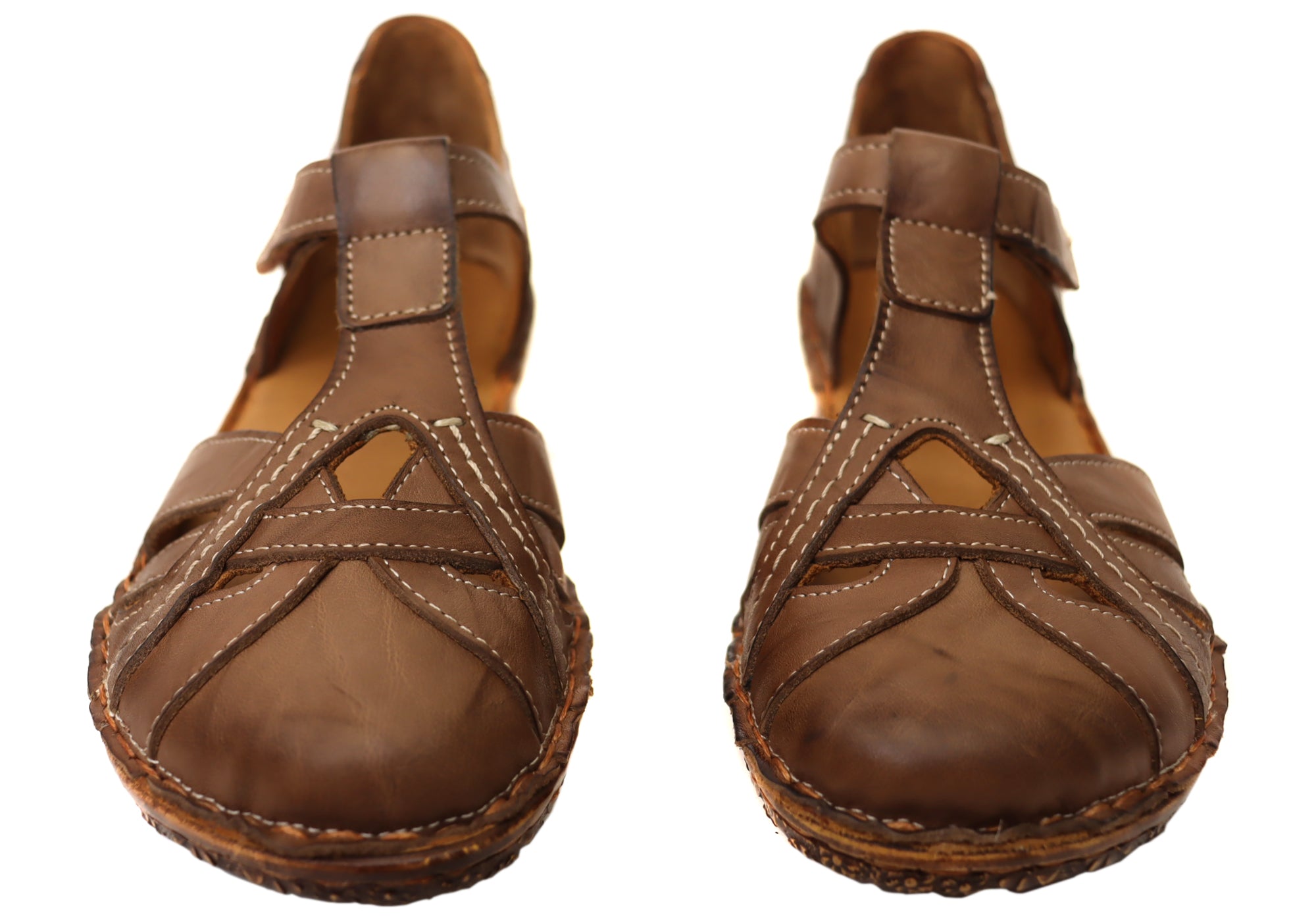 Orizonte Banjo Women's Comfortable Leather Shoes - European Style for Casual Wear & Walking