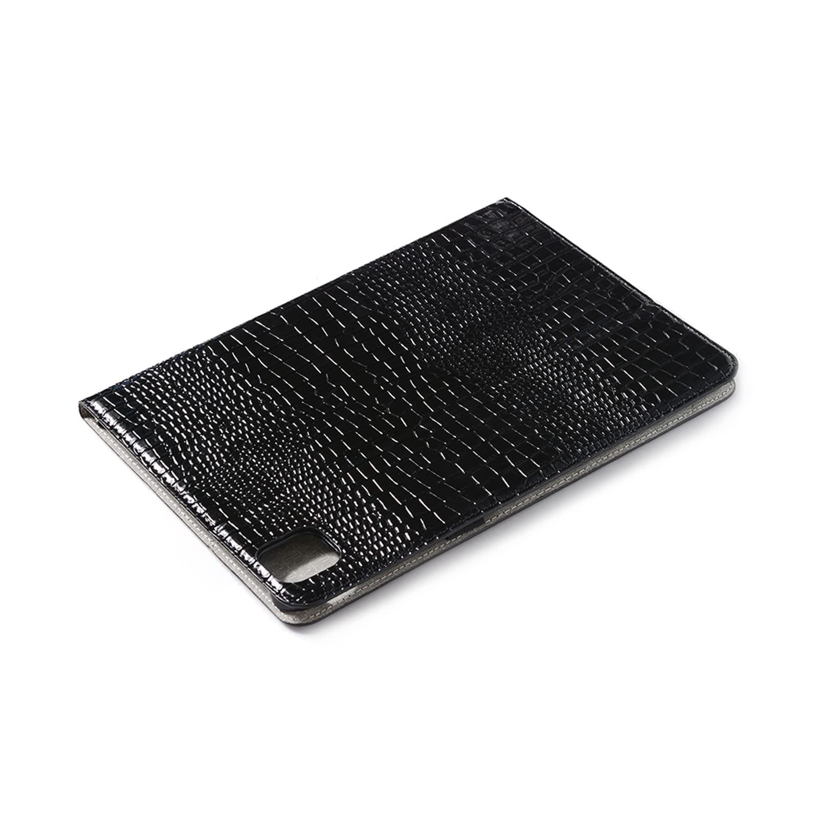 Premium Crocodile Pattern PU Leather iPad Air 4 Wallet Case with Card Slots & Hard Back Shell - Folio Stand Cover for 2018/2020/2021 iPad Pro 11