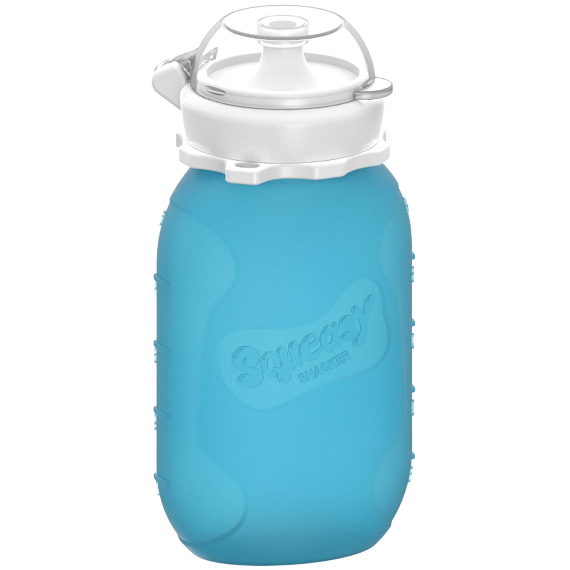180ml Silicone Squeasy Snacker - Reusable Yogurt & Drink Pouch for Kids | Perfect for School Lunches, Travel & On-the-Go Snacks