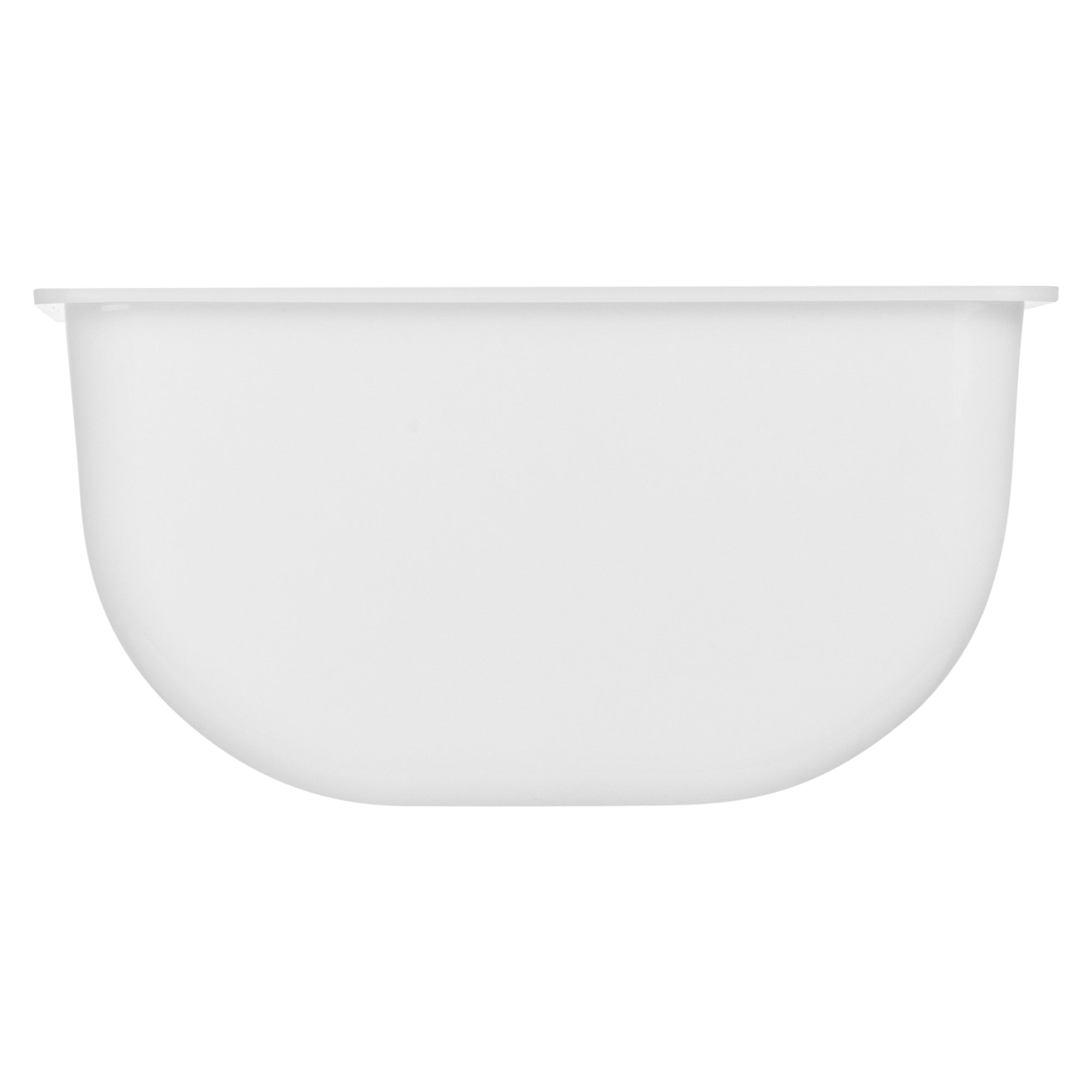 Bar Lux 1.25 Pint White Plastic Insert for 5-Compartment Condiment Caddy - 1 Count Box - Perfect for Restaurants, Catering & Home Kitchen Organization