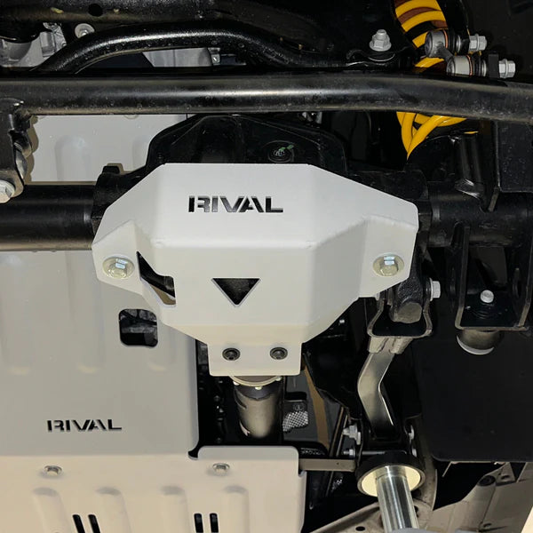 RIVAL 4X4 Heavy Duty Aluminum Front Differential Skid Plate for 2023+ Ineos Grenadier & Quartermaster - Off-Road Protection for Rock Crawling & Overlanding Adventures