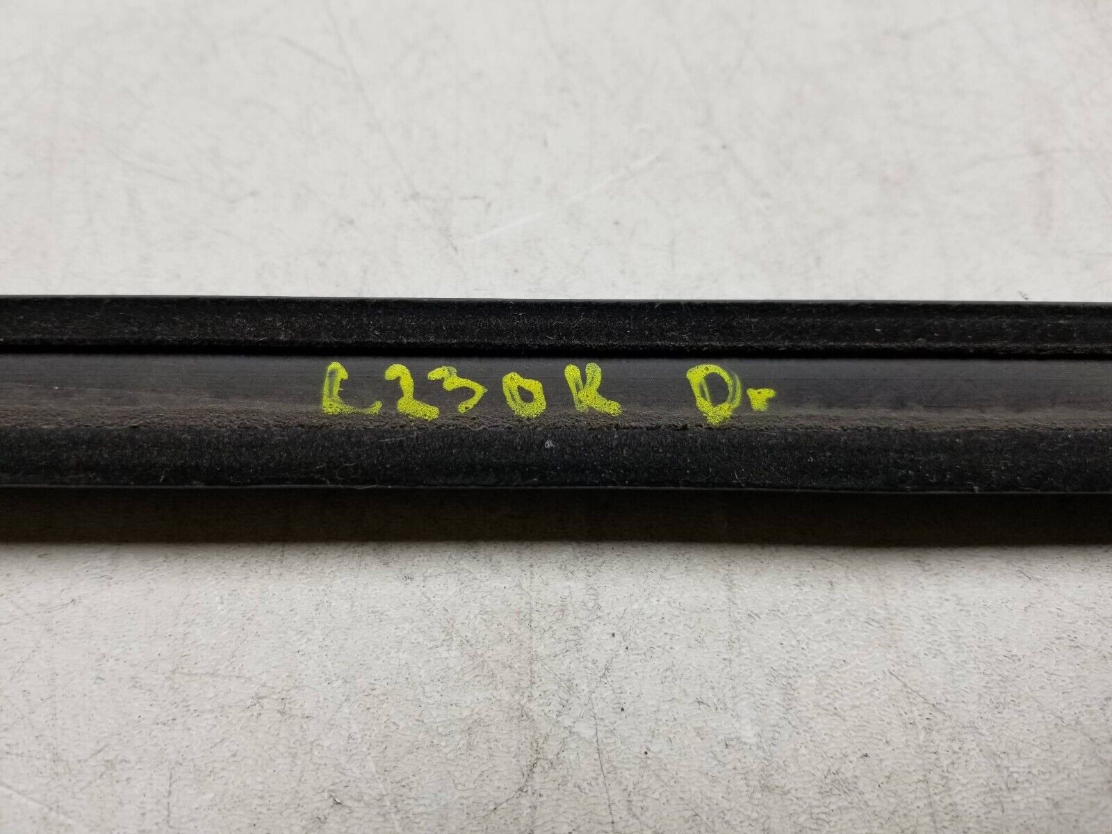 02 05 Mercedes W203 C230 Coupe Window Belt Molding Left & Right Side OEM Replacement Parts - Perfect for Car Window Seal Repair & Weather Protection
