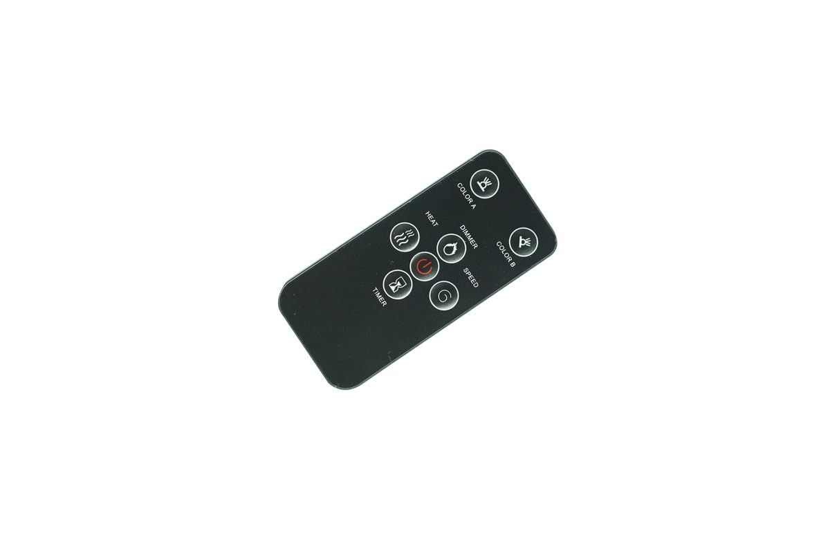 Replacement Remote Control for Xbeauty S230 S230B LED 3D Electric Infrared Fireplace Heater - Perfect for Home, Office & Bedroom Heating