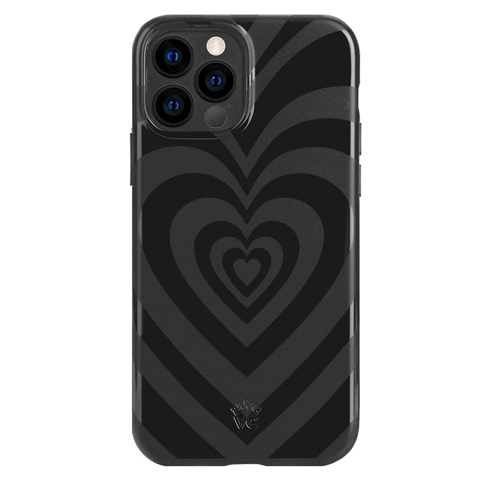 Sweethearts Noir iPhone Case - Trendy Protective Cover for iPhone 13/14/15 Pro Max - Slim Shockproof Phone Case with Stylish Design - Perfect for Everyday Use, Travel & Gifting