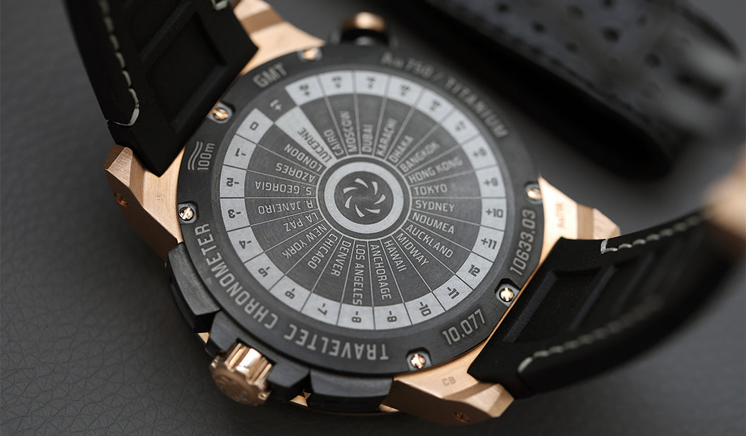 Patravi Traveltec Luxury Men's Watch - Swiss Automatic Chronograph for Business & Travel | Perfect for Business Meetings, Outdoor Adventures & Formal Events