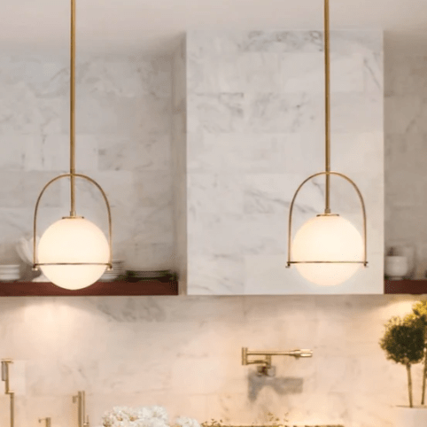 Modern Deco Pendant Light - Stylish Hanging Ceiling Fixture for Dining Room, Kitchen Island & Bedroom Decor