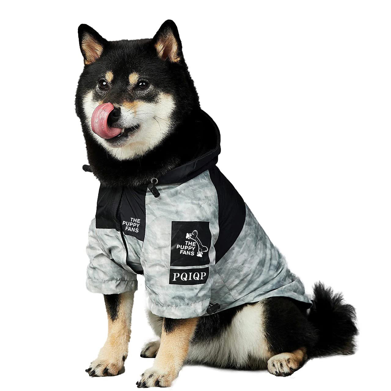 Waterproof Reflective Dog Winter Coat - Lightweight Raincoat for Small, Medium & Large Dogs | Warm Puppy Apparel for Cold Weather & Outdoor Adventures