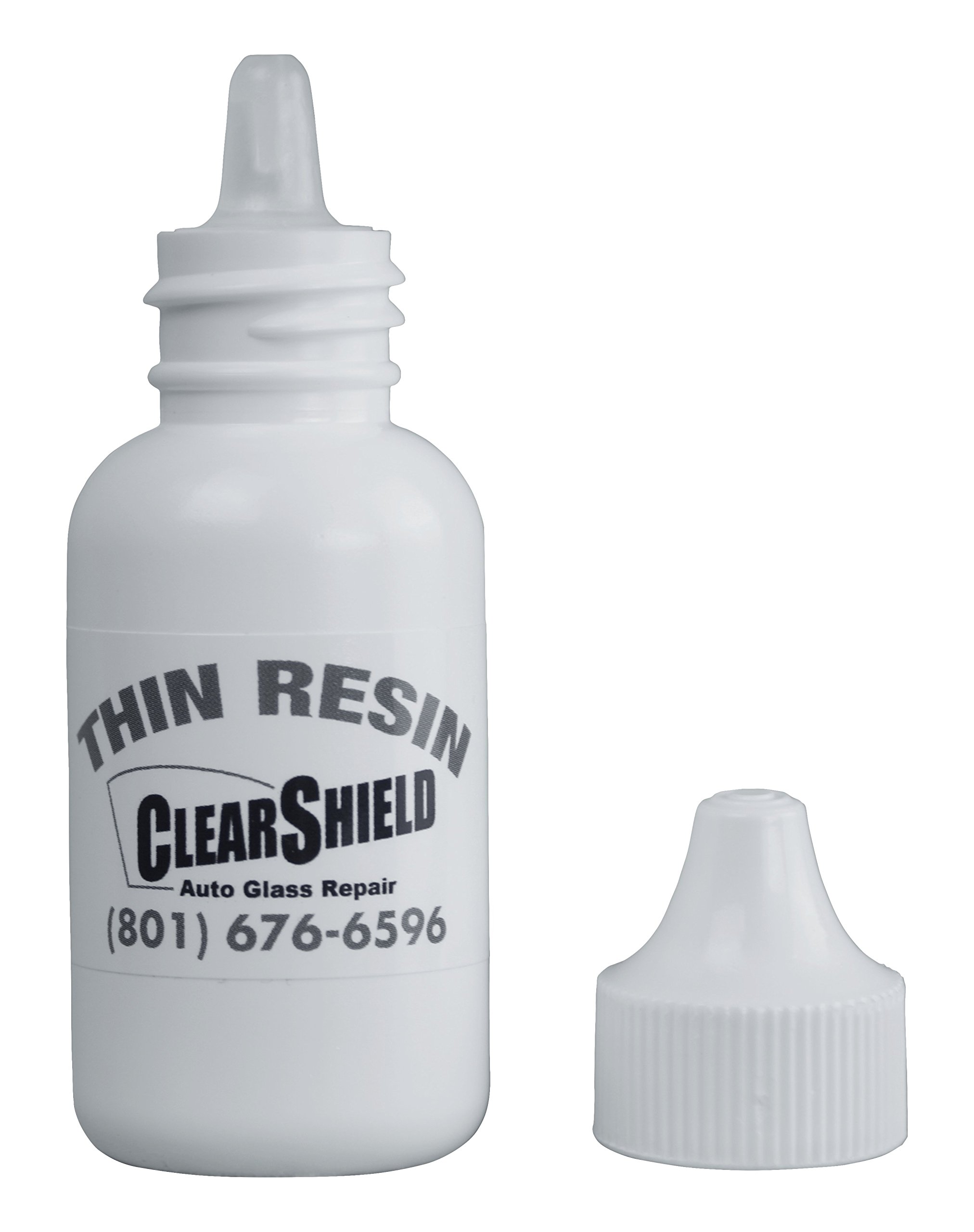Clearshield Windshield Repair Resin Kit - 30ml Auto Glass Scratch & Crack Fix Solution - Professional Grade Thin Resin for DIY Car Windshield Repair - Perfect for Small Chips, Cracks & Scratches on Vehicles