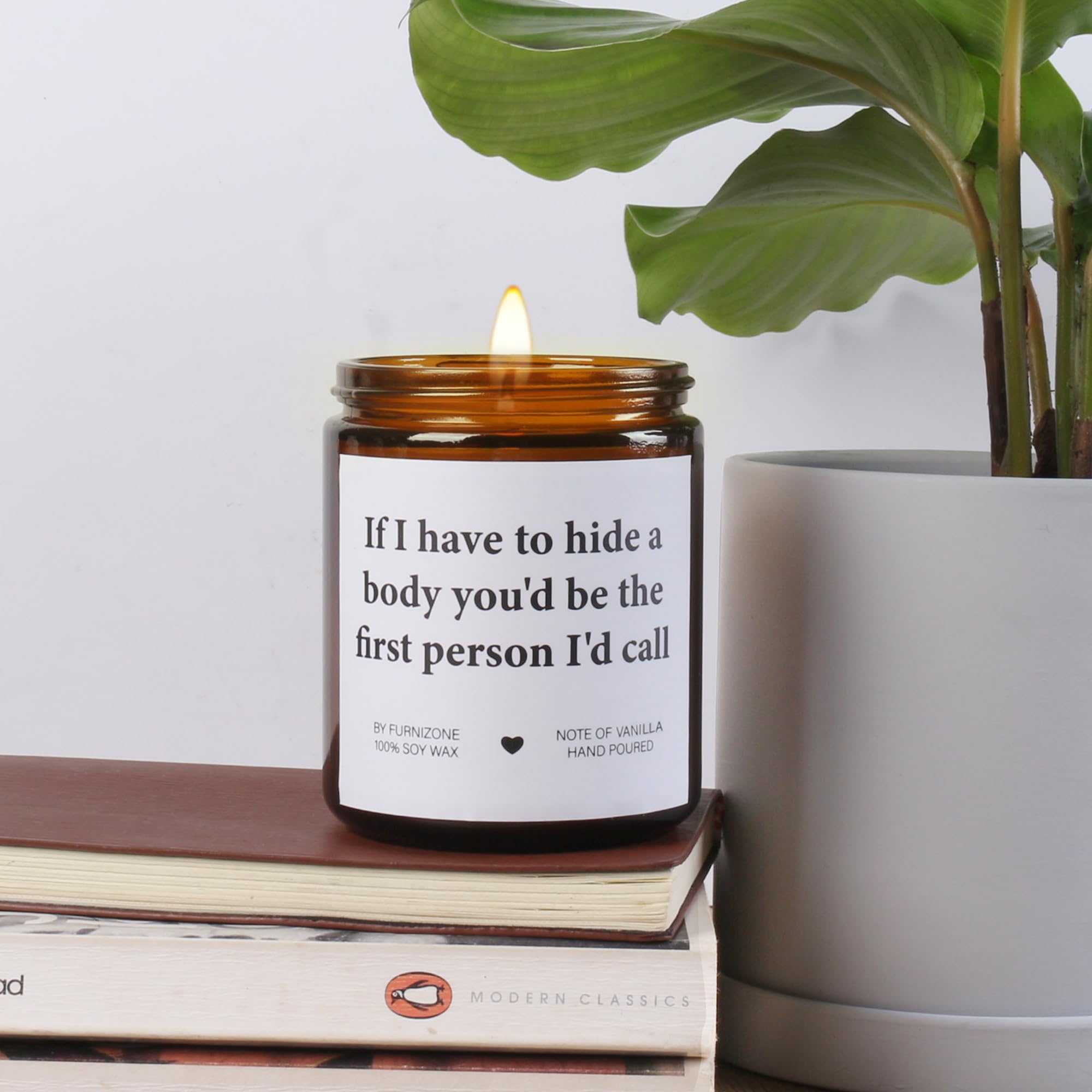 Vanilla Scented Soy Wax Candle - Natural Aromatherapy Gift for Women, Birthday Present, Housewarming, Relaxation - 9oz Classic Jar Design for Home, Office & Spa Decor